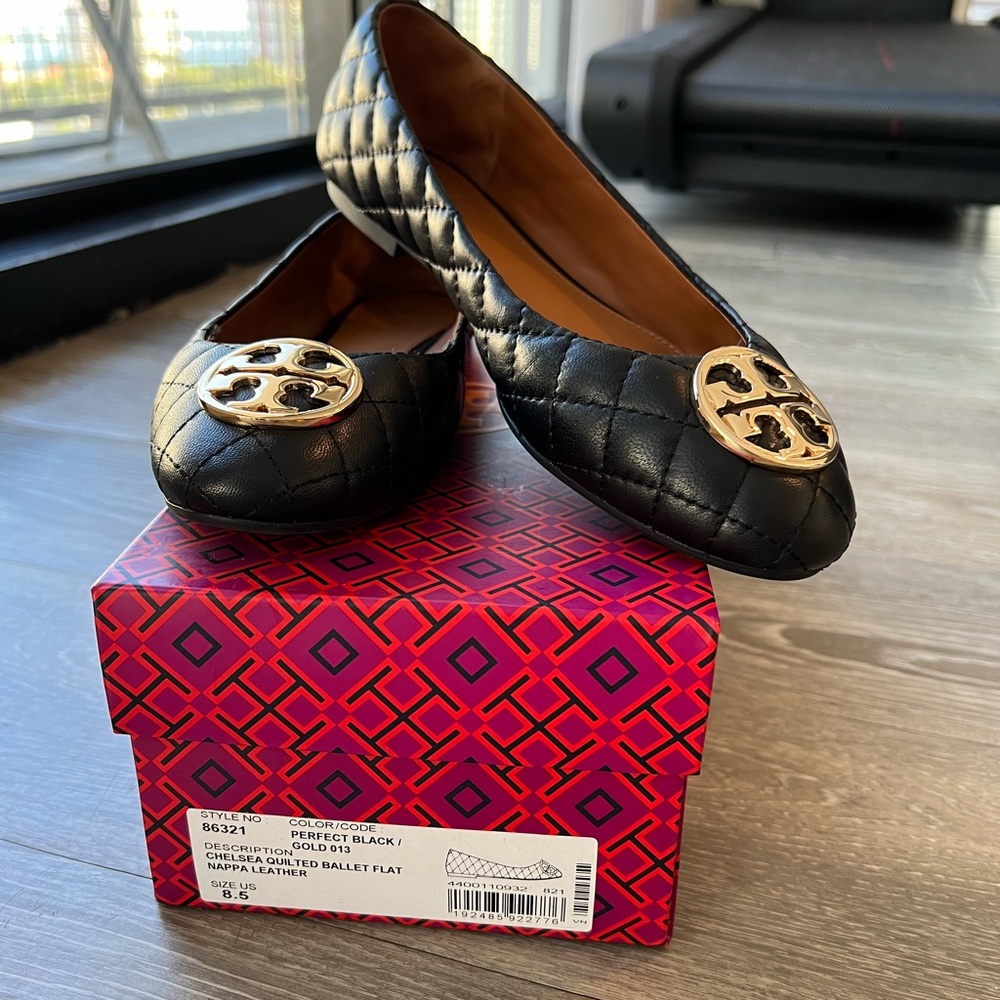 Tory Burch Chelsea Ballet Flats Slippers Sandals